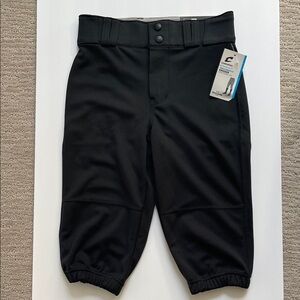 Champro Youth‎ Triple Crown 2.0 Black Knicker Baseball Pants Medium